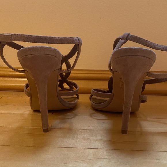 Reiss Pina Knot High Heel Sandal in Rose size 38 - Picture 9 of 12